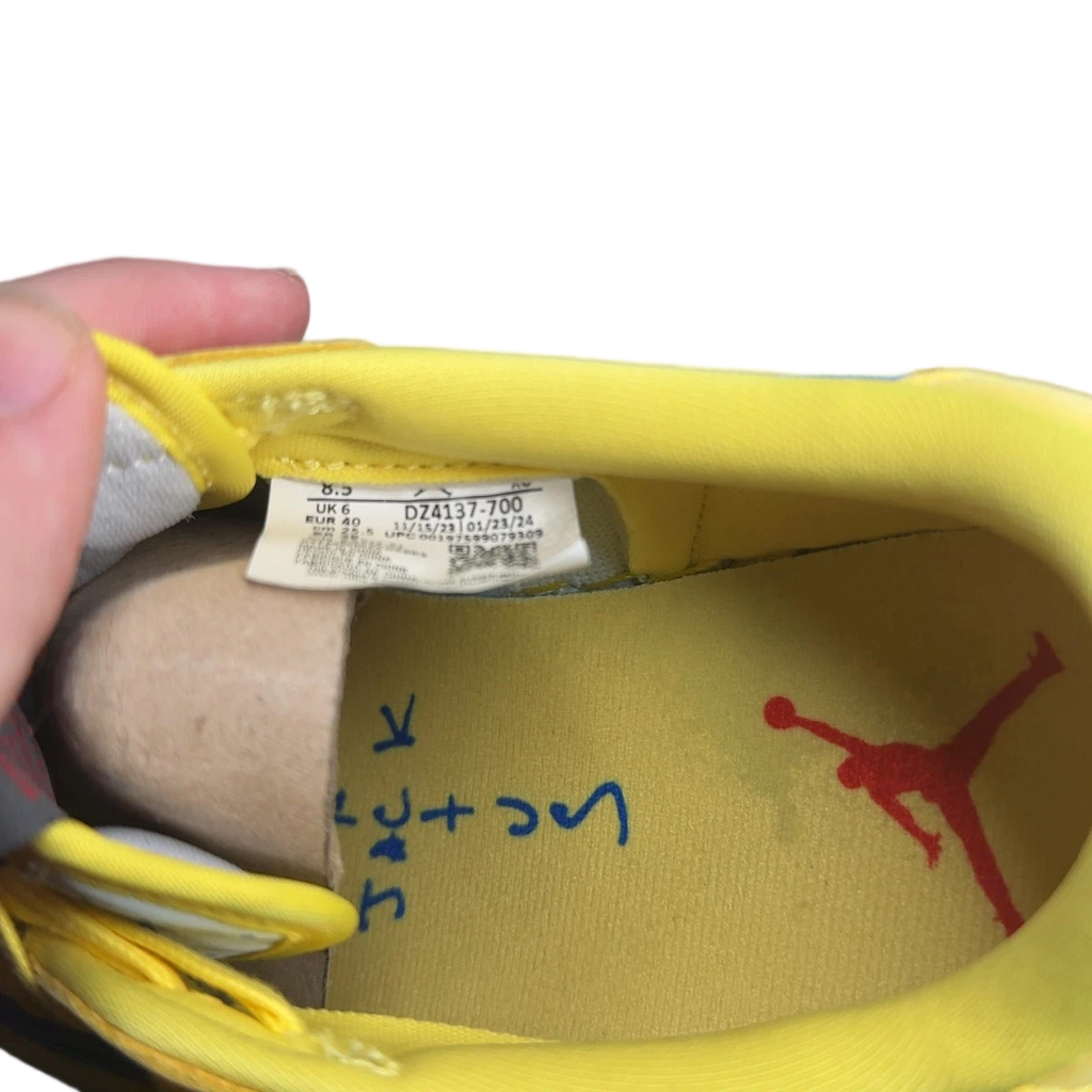 Jordan 1 Retro Low OG SP Travis Scott Canary (Size 7)