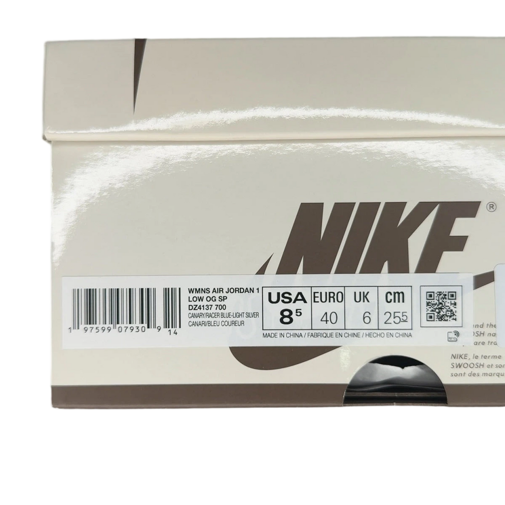 Jordan 1 Retro Low OG SP Travis Scott Canary (Size 7)