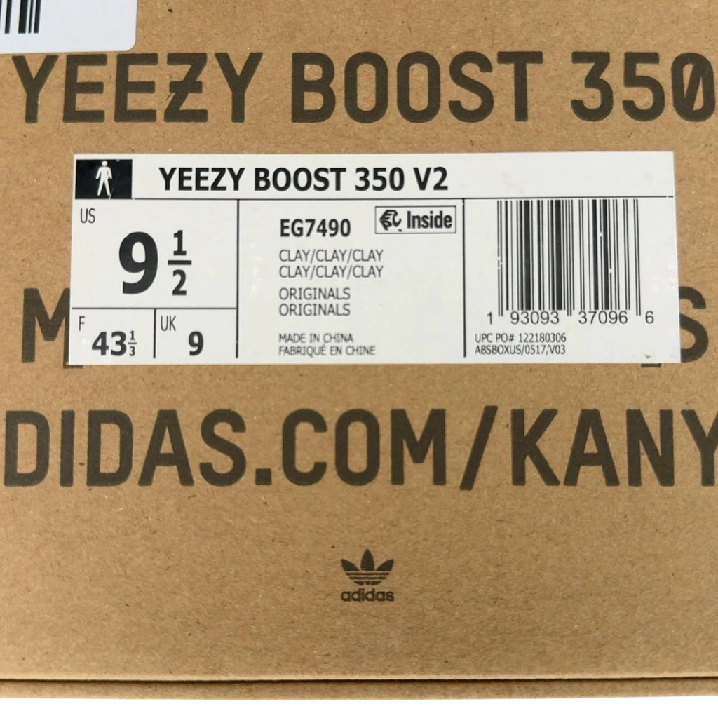adidas Yeezy Boost 350 V2 Clay 9.5 (Pre-Owned)