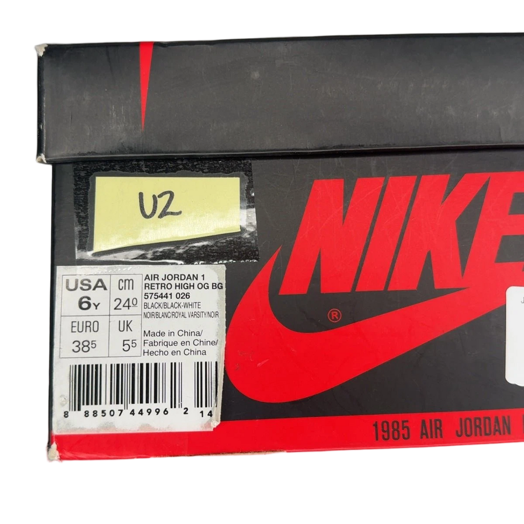 Jordan 1 Retro Top 3 (GS) (Size 6)