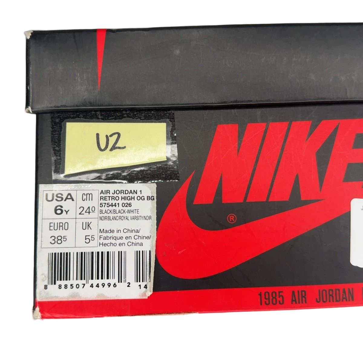 Jordan 1 Retro Top 3 (GS) (Size 6)