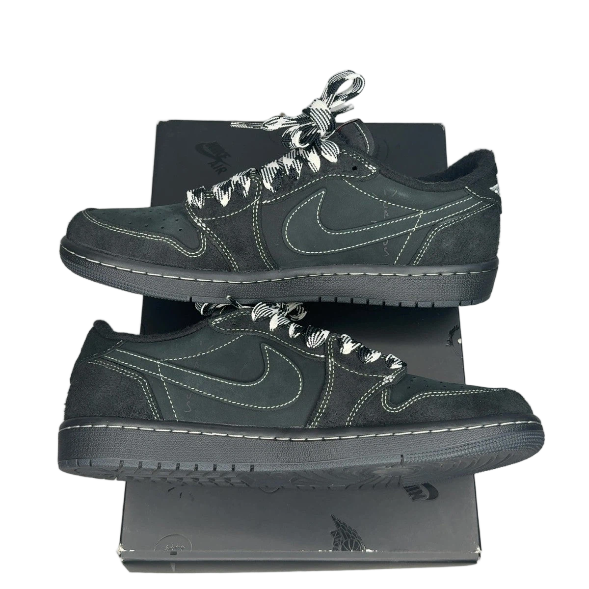 Jordan 1 Retro Low OG SP Travis Scott Black Phantom (Size 10.5)