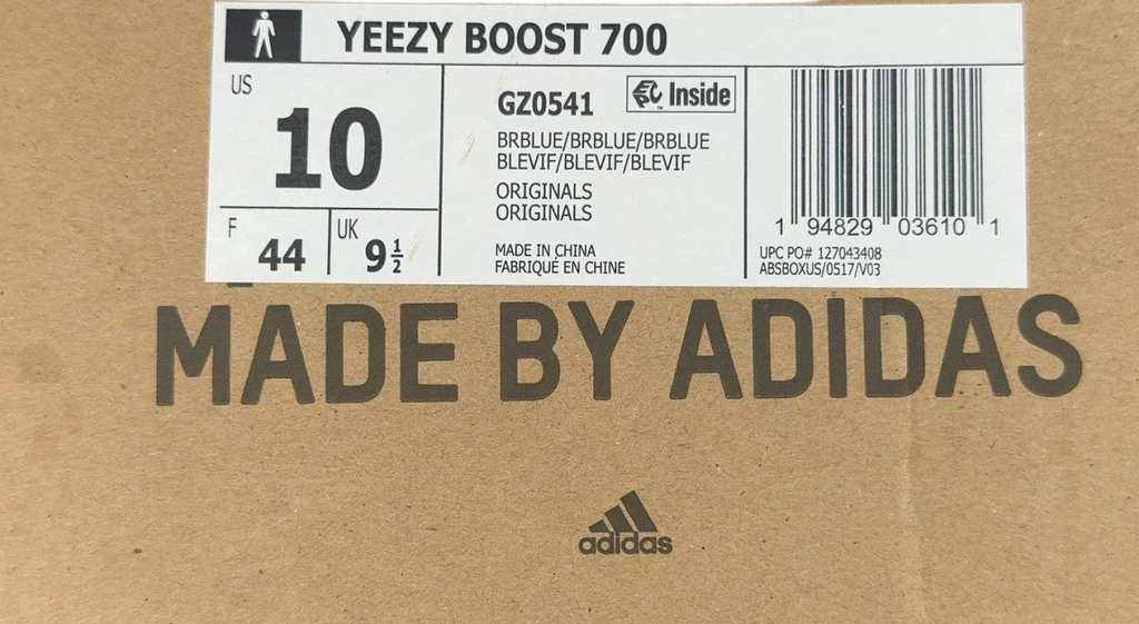 adidas Yeezy Boost 700 Bright Blue (Size 10)