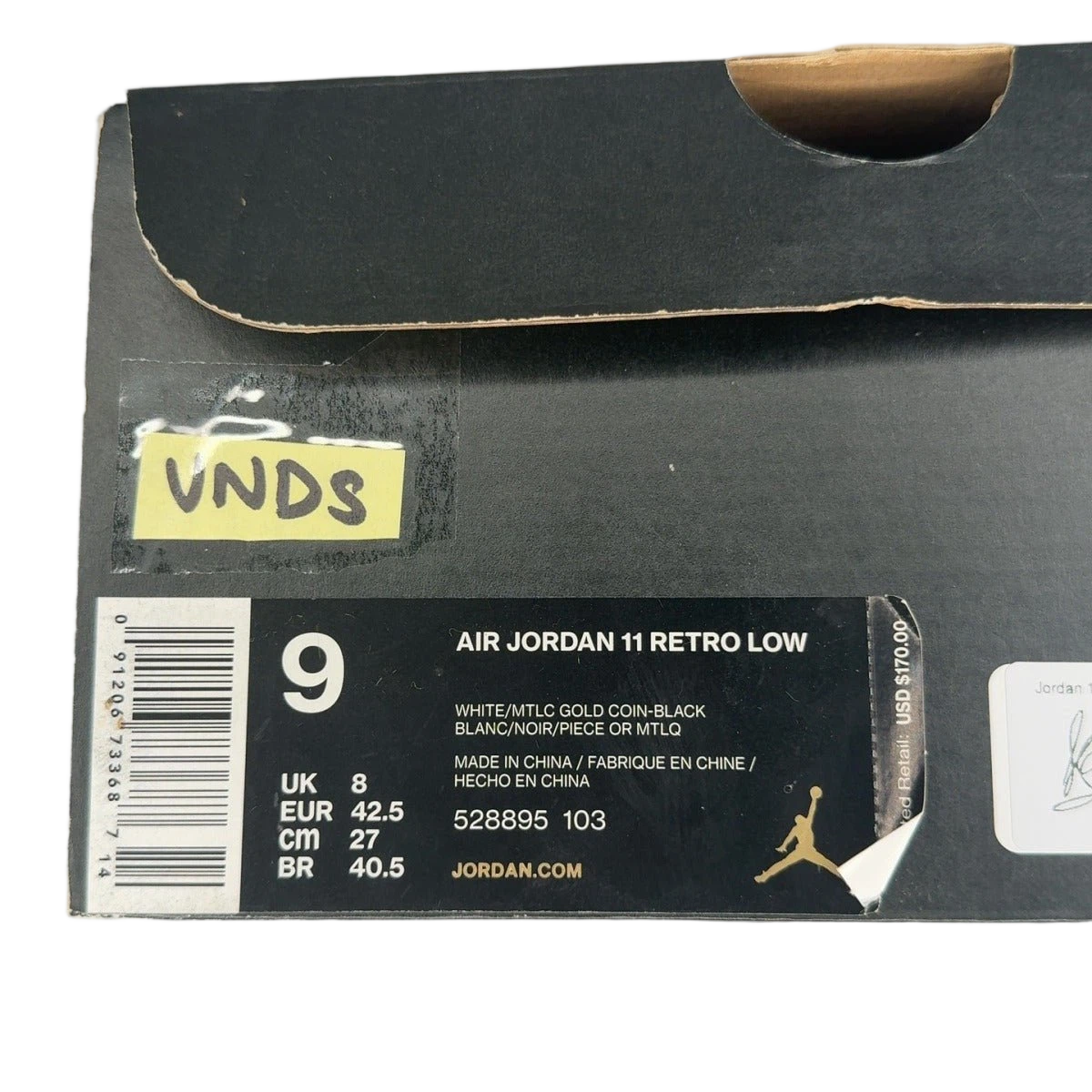 Jordan 11 Retro Low Closing Ceremony (Size 9)
