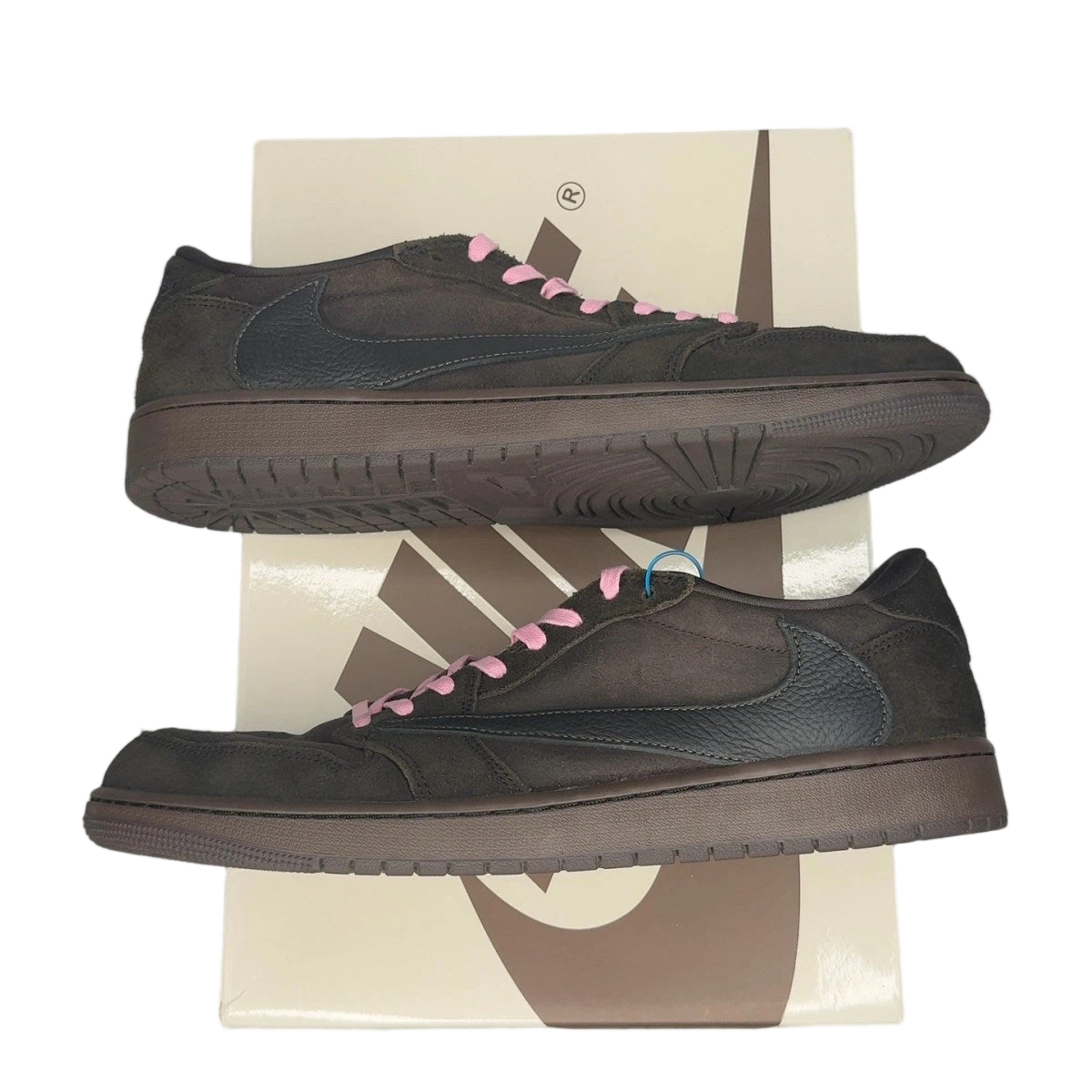 Jordan 1 Retro Low OG SP Travis Scott Velvet Brown (Size 13)