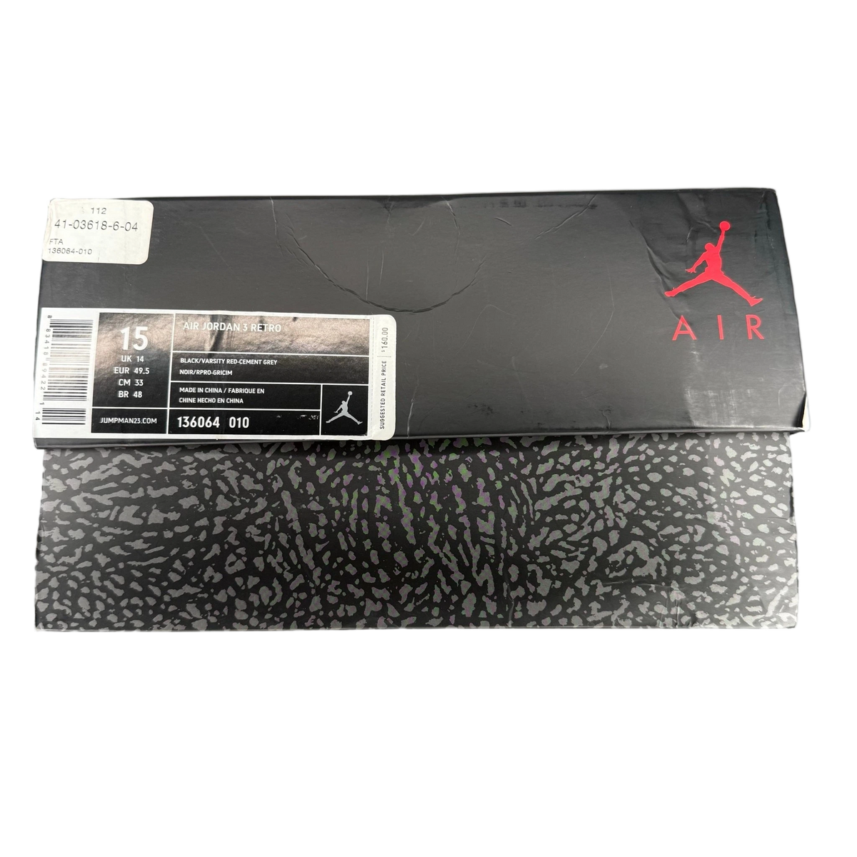 Jordan 3 Retro Black Cement (2011)