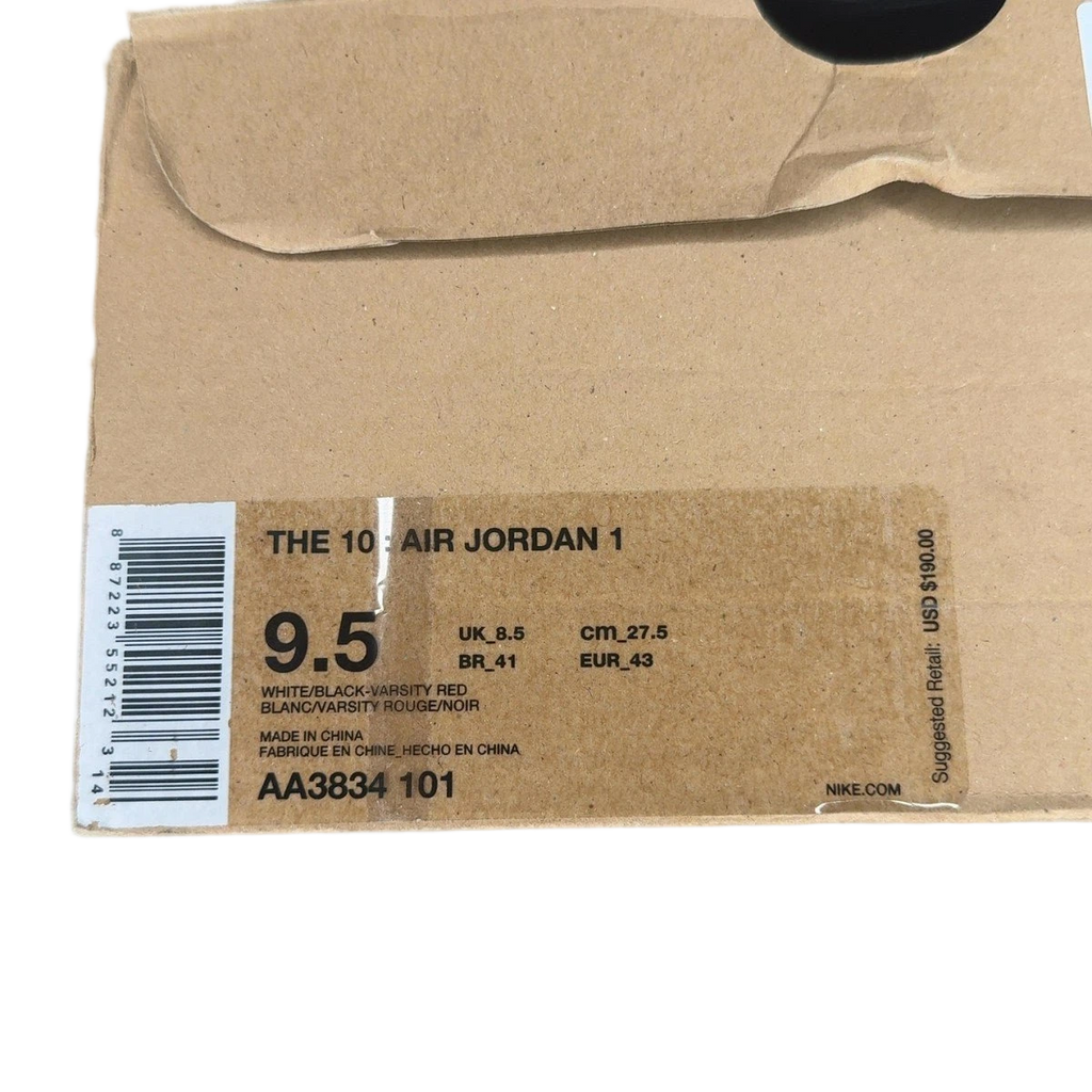 Jordan 1 Retro High Off-White Chicago (Size 9.5)