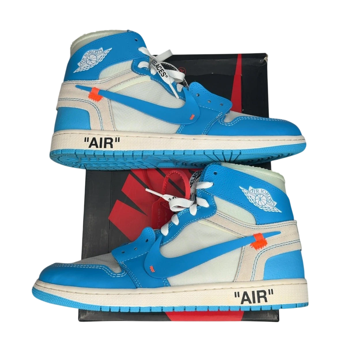 Jordan 1 Retro High Off-White University Blue (Size 11)