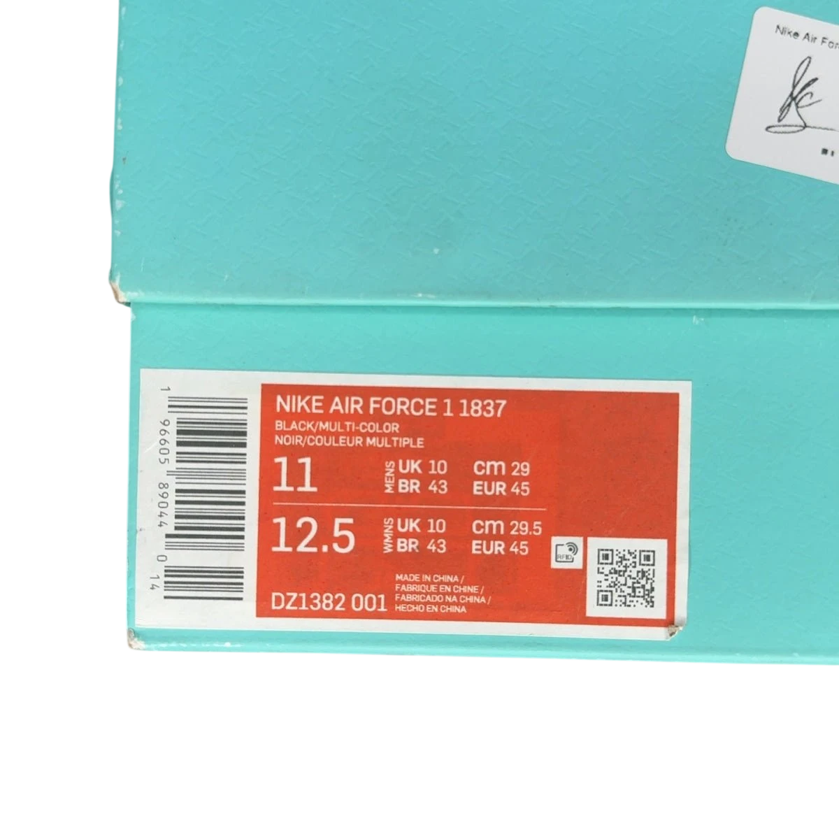 Nike Air Force 1 Low Tiffany & Co. 1837 (Size 11)