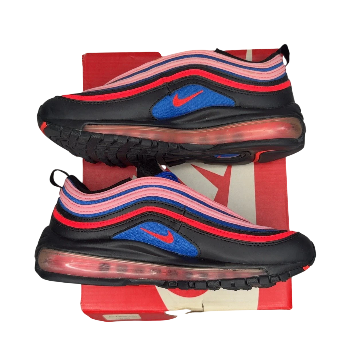 Nike Air Max 97 Black Flash Crimson (GS) (Size 4.5)