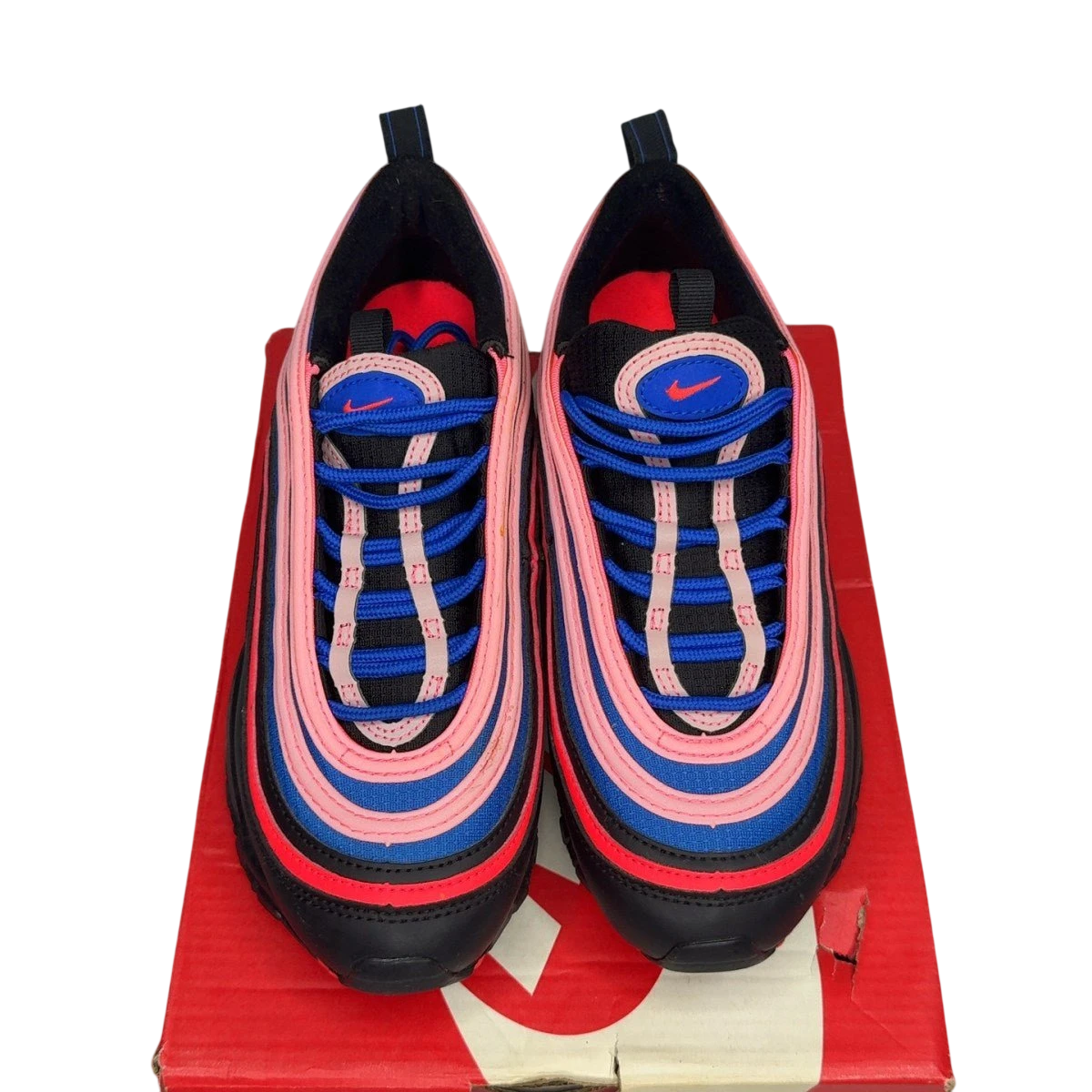Nike Air Max 97 Black Flash Crimson (GS) (Size 4.5)