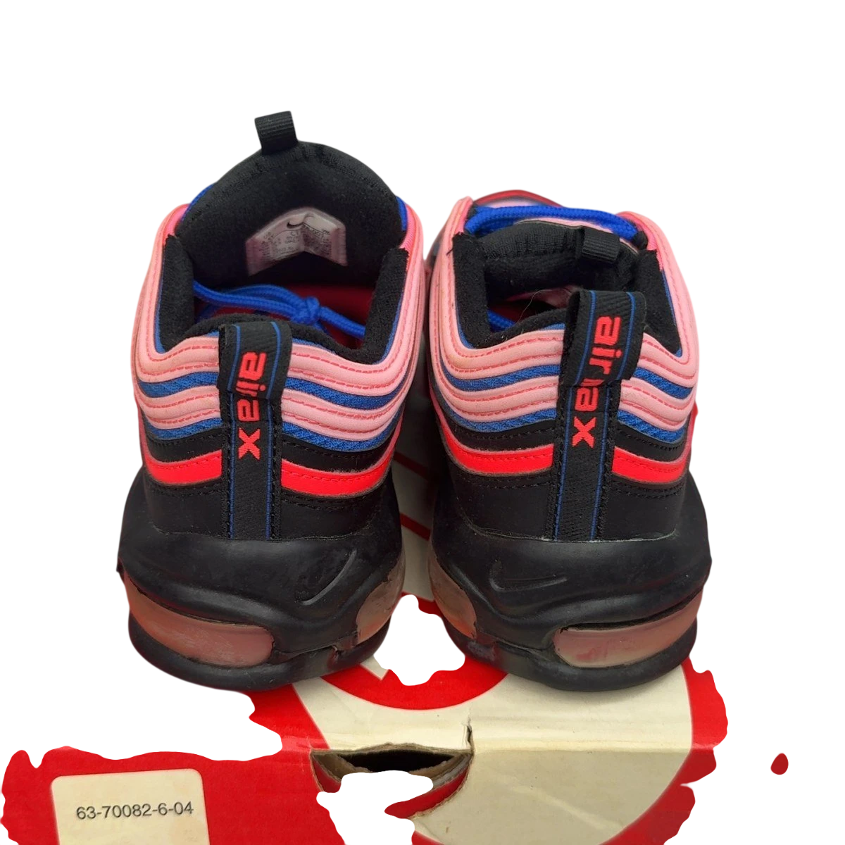 Nike Air Max 97 Black Flash Crimson (GS) (Size 4.5)