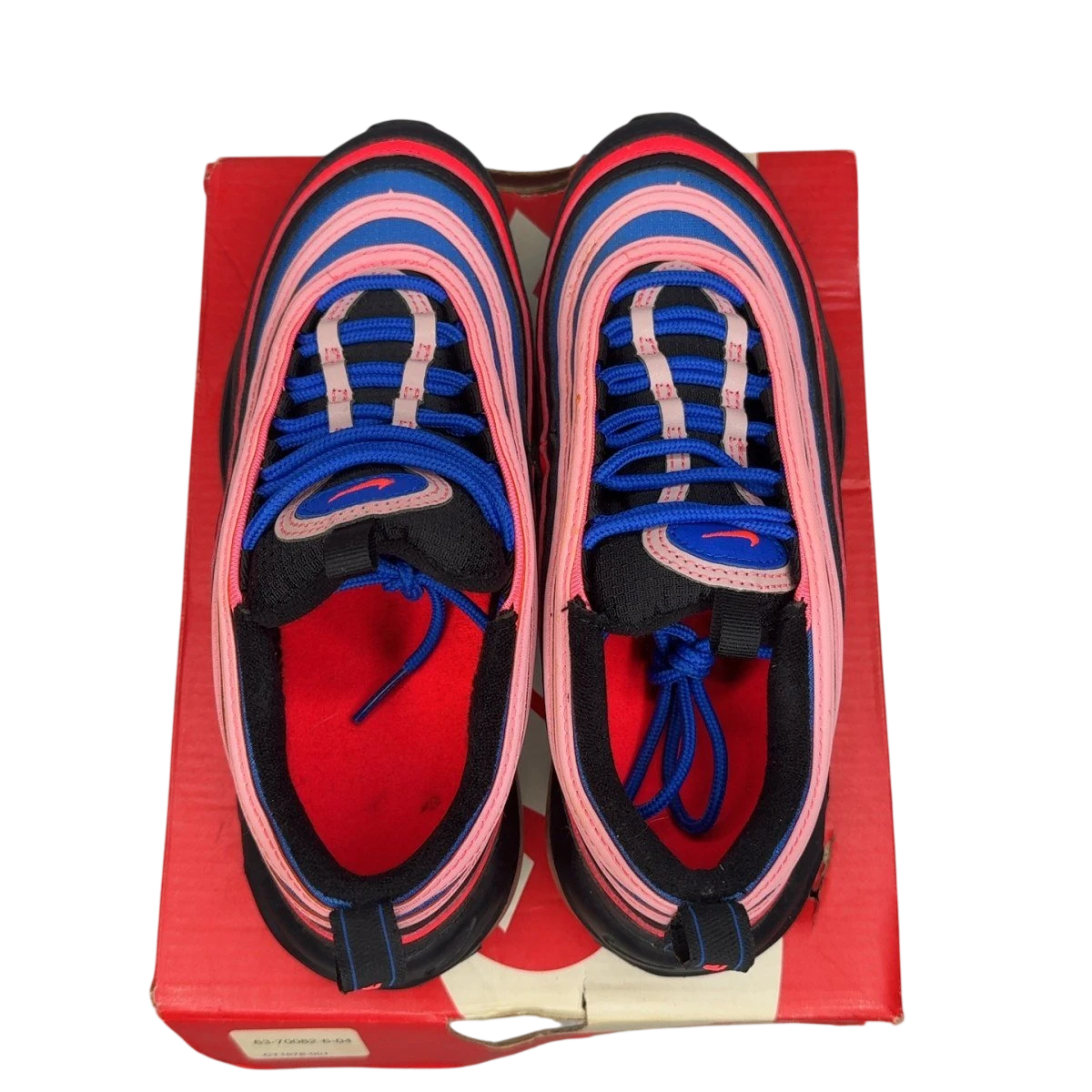 Nike Air Max 97 Black Flash Crimson (GS) (Size 4.5)