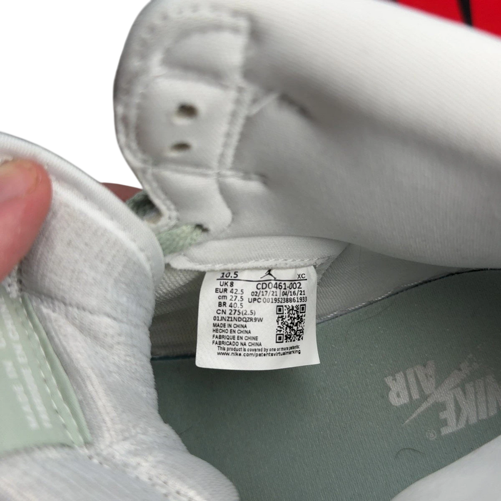 Jordan 1 Retro High OG Seafoam (Size 9)