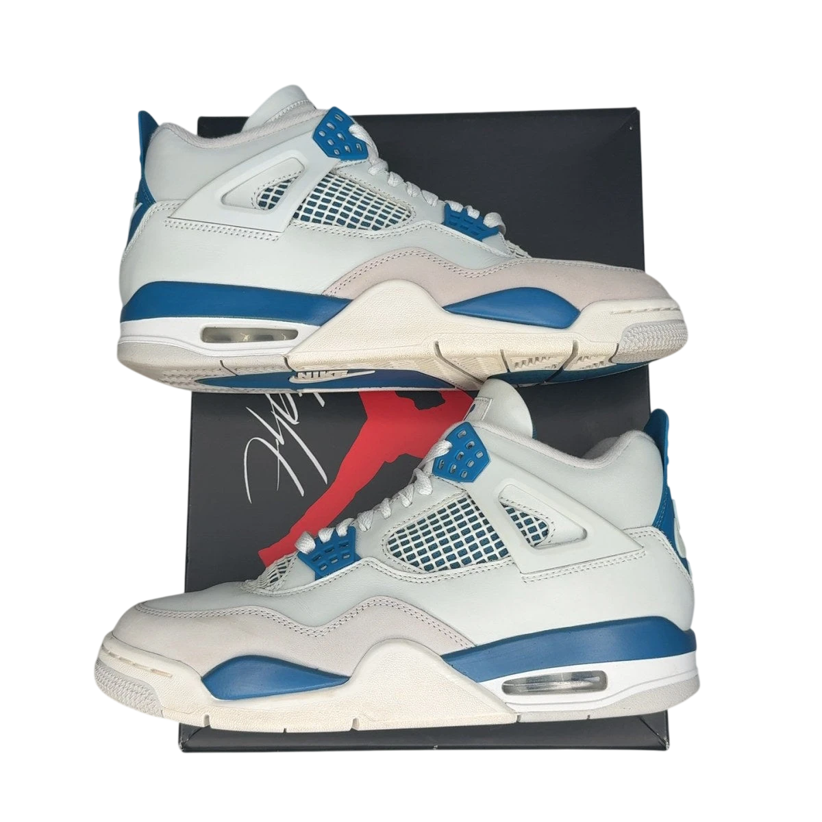 Jordan 4 Retro Military Blue (2024) 8 (Size 8)