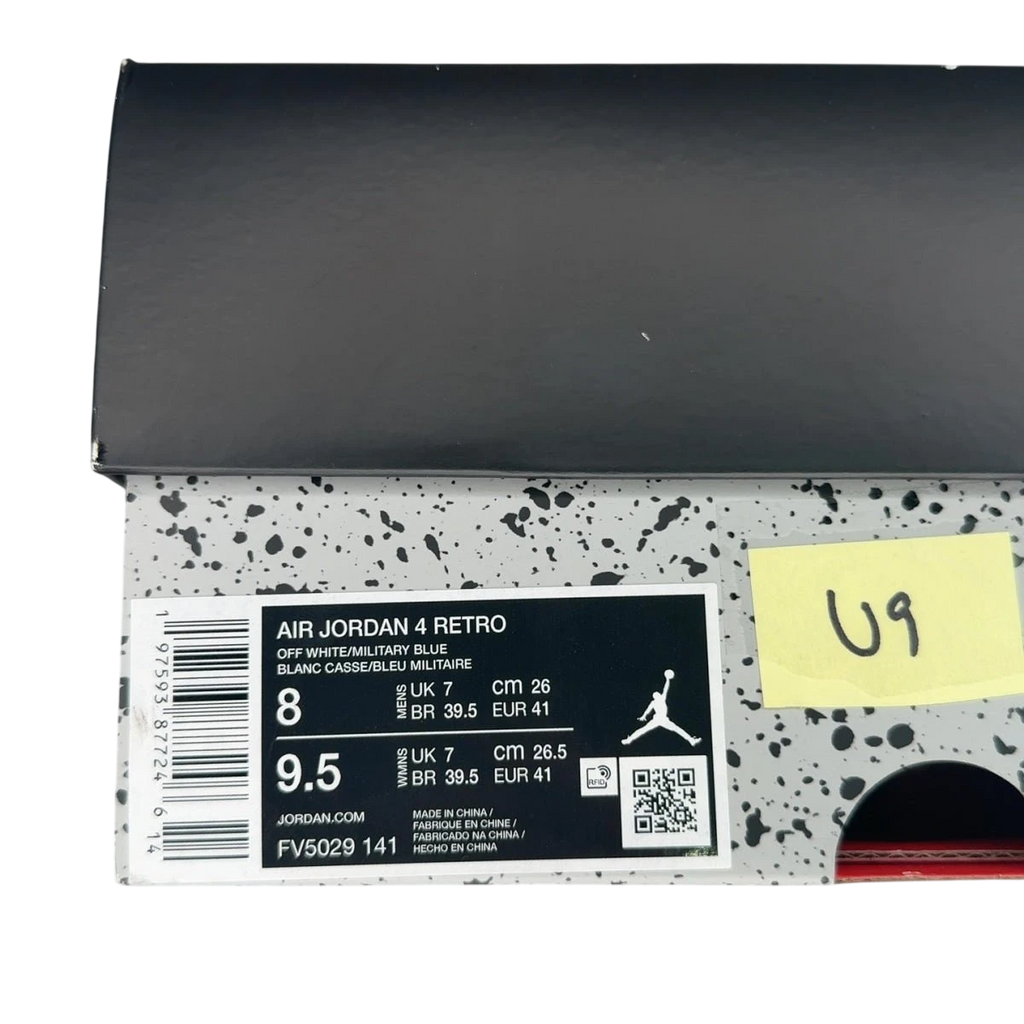 Jordan 4 Retro Military Blue (2024) 8 (Size 8)