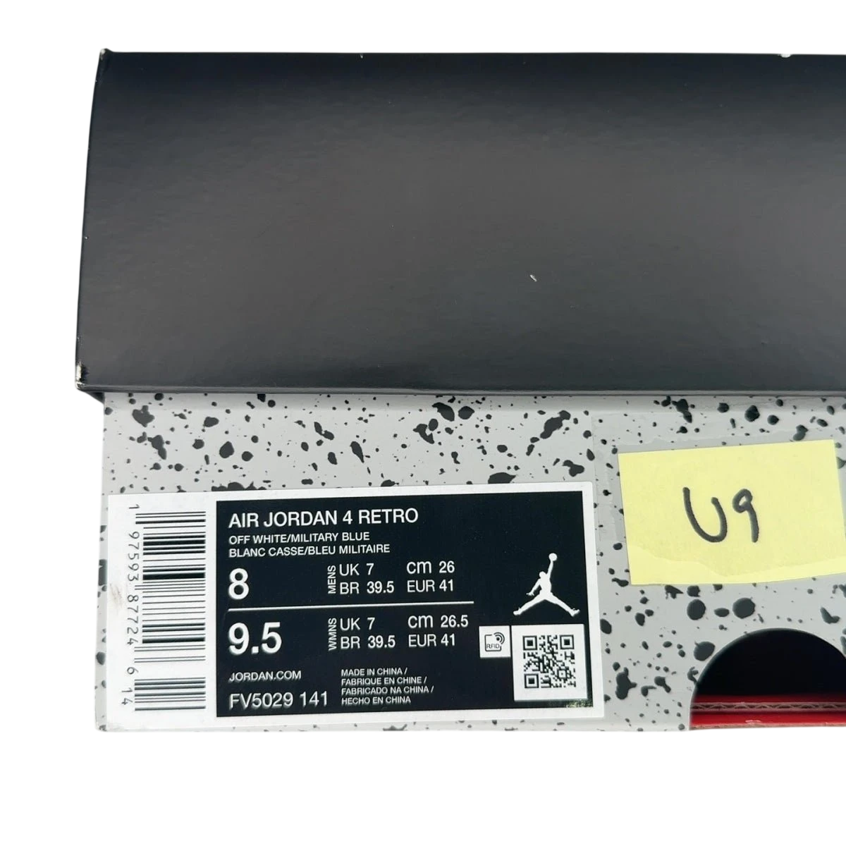 Jordan 4 Retro Military Blue (2024) 8 (Size 8)