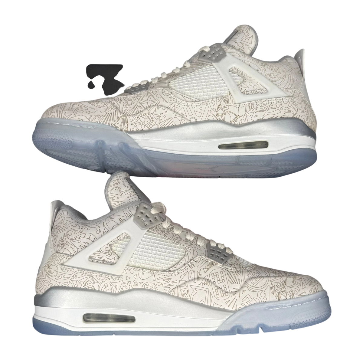 Jordan 4 Retro 30th Anniversary Laser