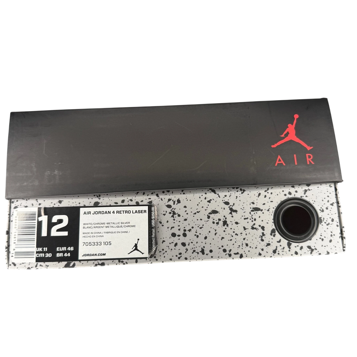 Jordan 4 Retro 30th Anniversary Laser