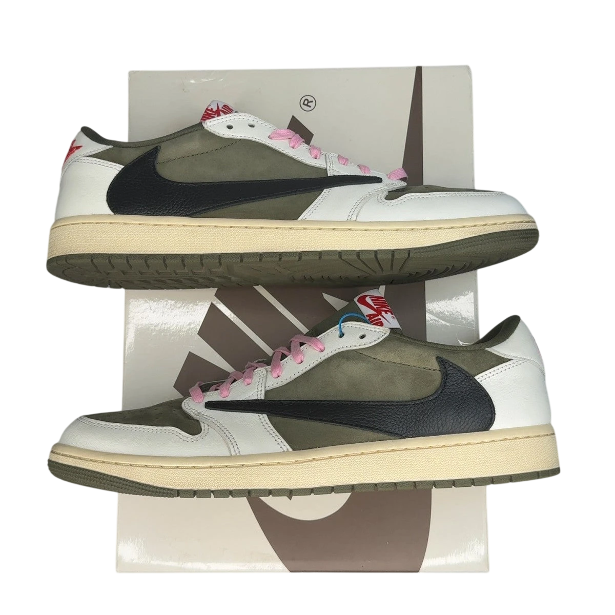 Jordan 1 Retro Low OG SP Travis Scott Medium Olive (Size 13)