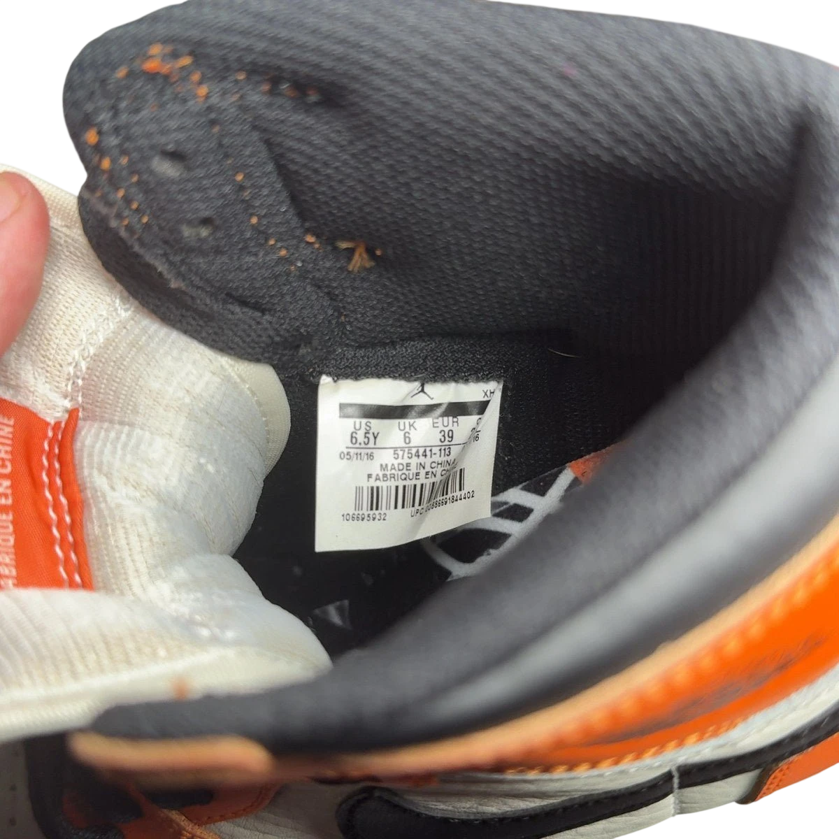 Jordan 1 Retro Reverse Shattered Backboard (GS) (Size 6.5)