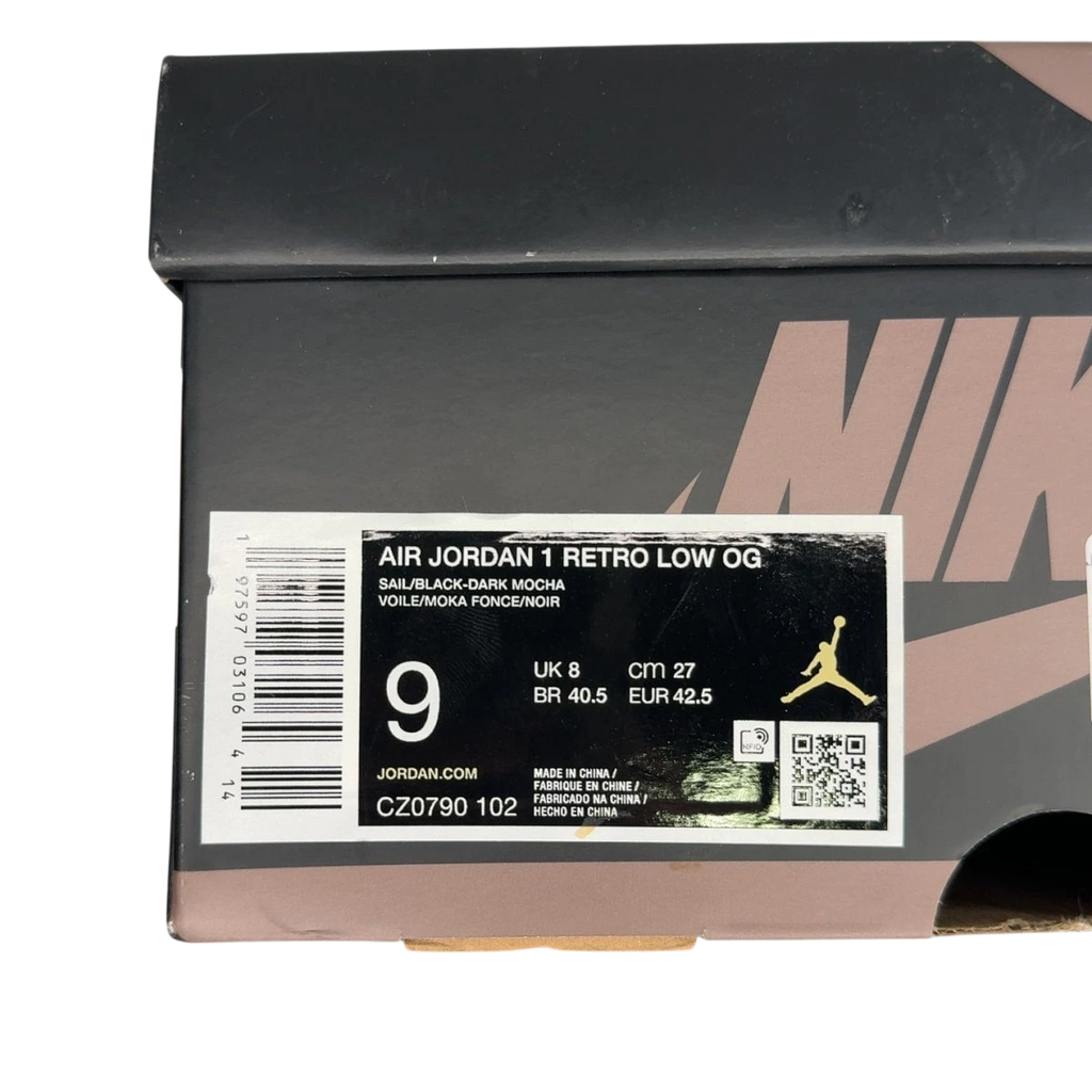 Jordan 1 Retro Low OG Mocha 9 (Size 9)