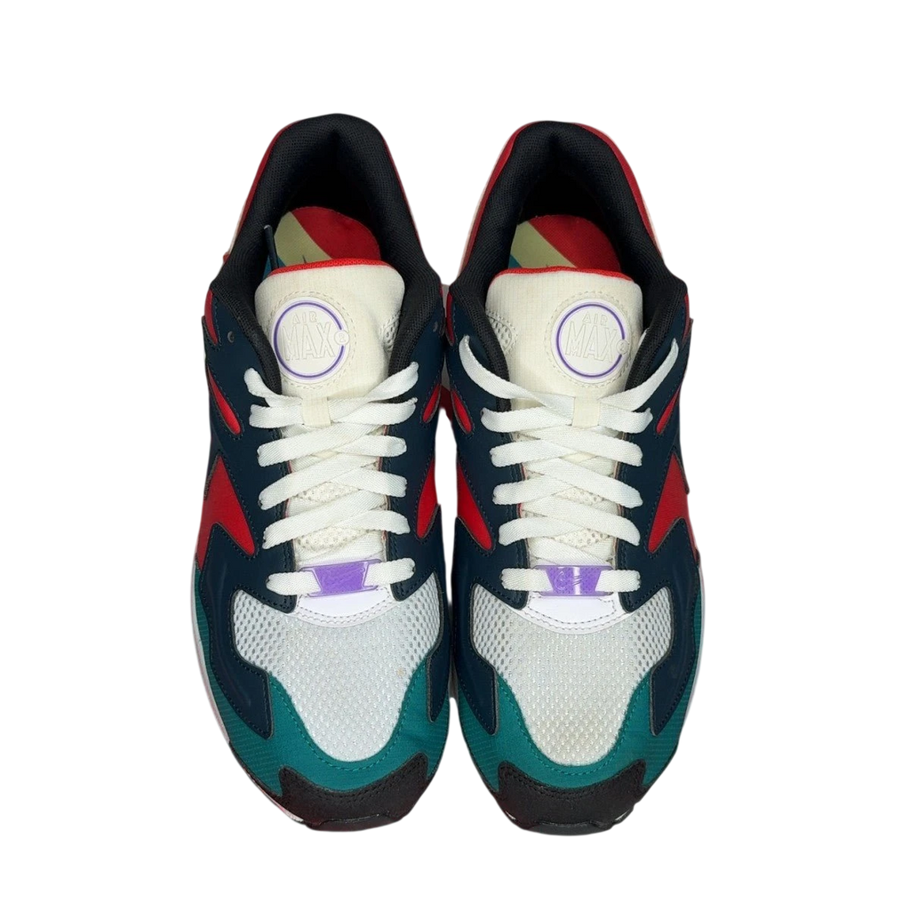 Nike Air Max2 Light Habanero Red Navy Emerald (Size 9)