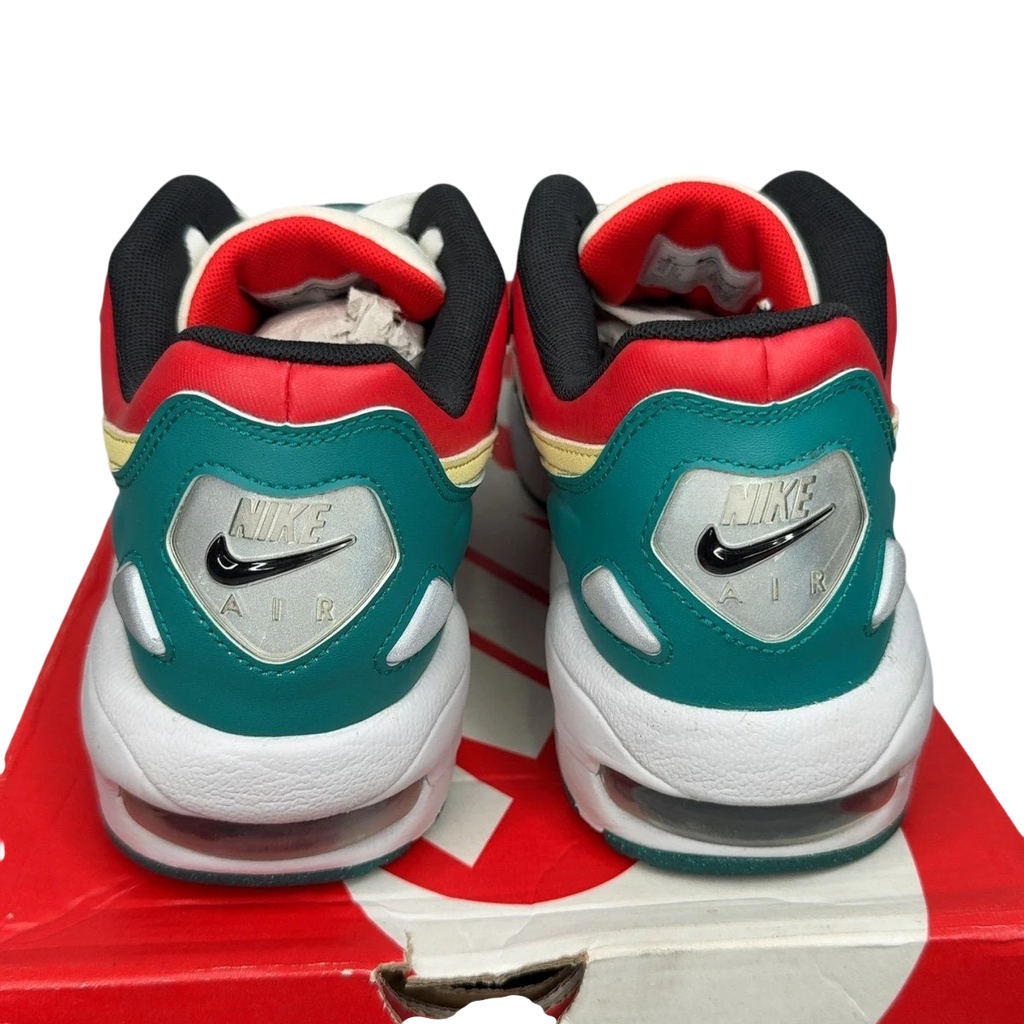 Nike Air Max2 Light Habanero Red Navy Emerald (Size 9)