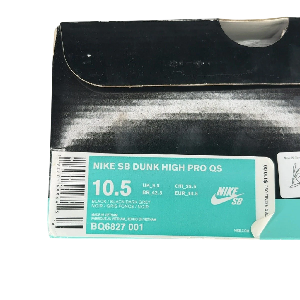 Nike SB Dunk High Black Sheep Hornet (Size 10.5)