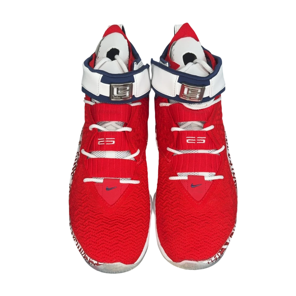 Nike LeBron 17 Graffiti Remix Red (Size 11.5)