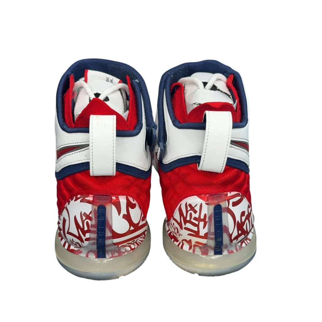 Nike LeBron 17 Graffiti Remix Red (Size 11.5)