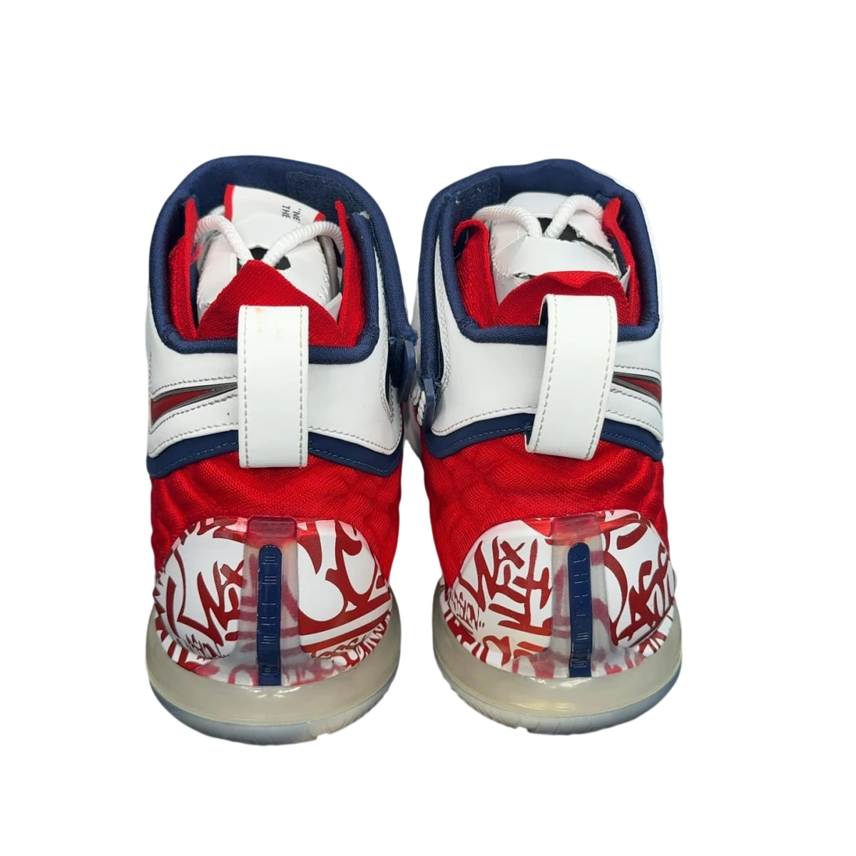 Nike LeBron 17 Graffiti Remix Red (Size 11.5)