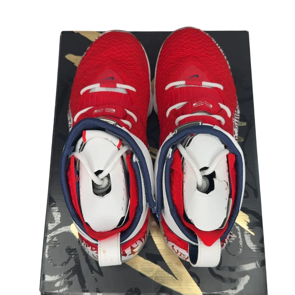 Nike LeBron 17 Graffiti Remix Red (Size 11.5)