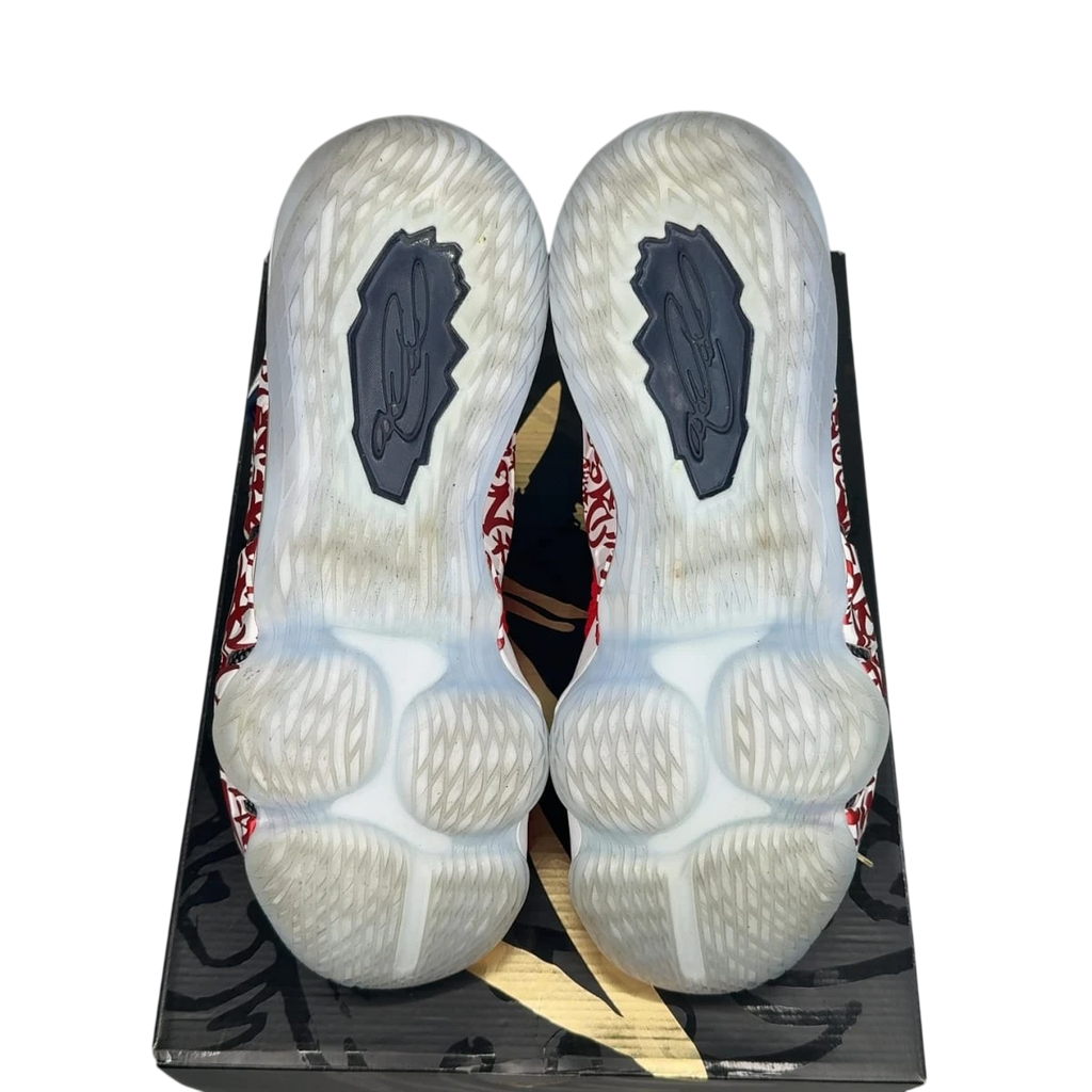 Nike LeBron 17 Graffiti Remix Red (Size 11.5)