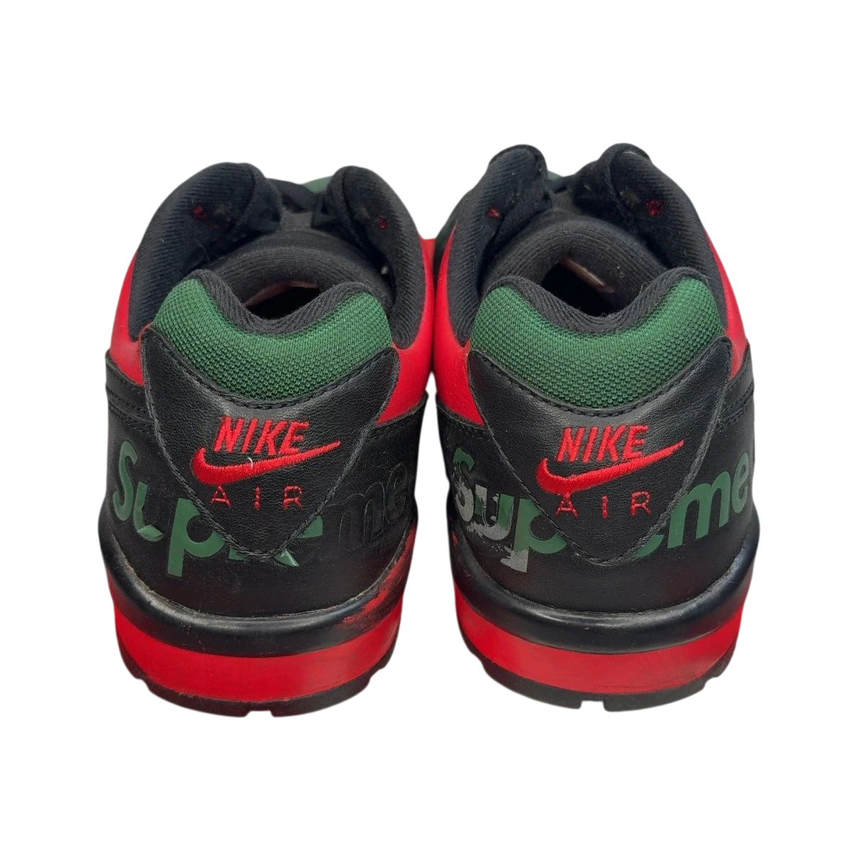 Nike Cross Trainer Low Supreme Black Green Red (Size 9.5)