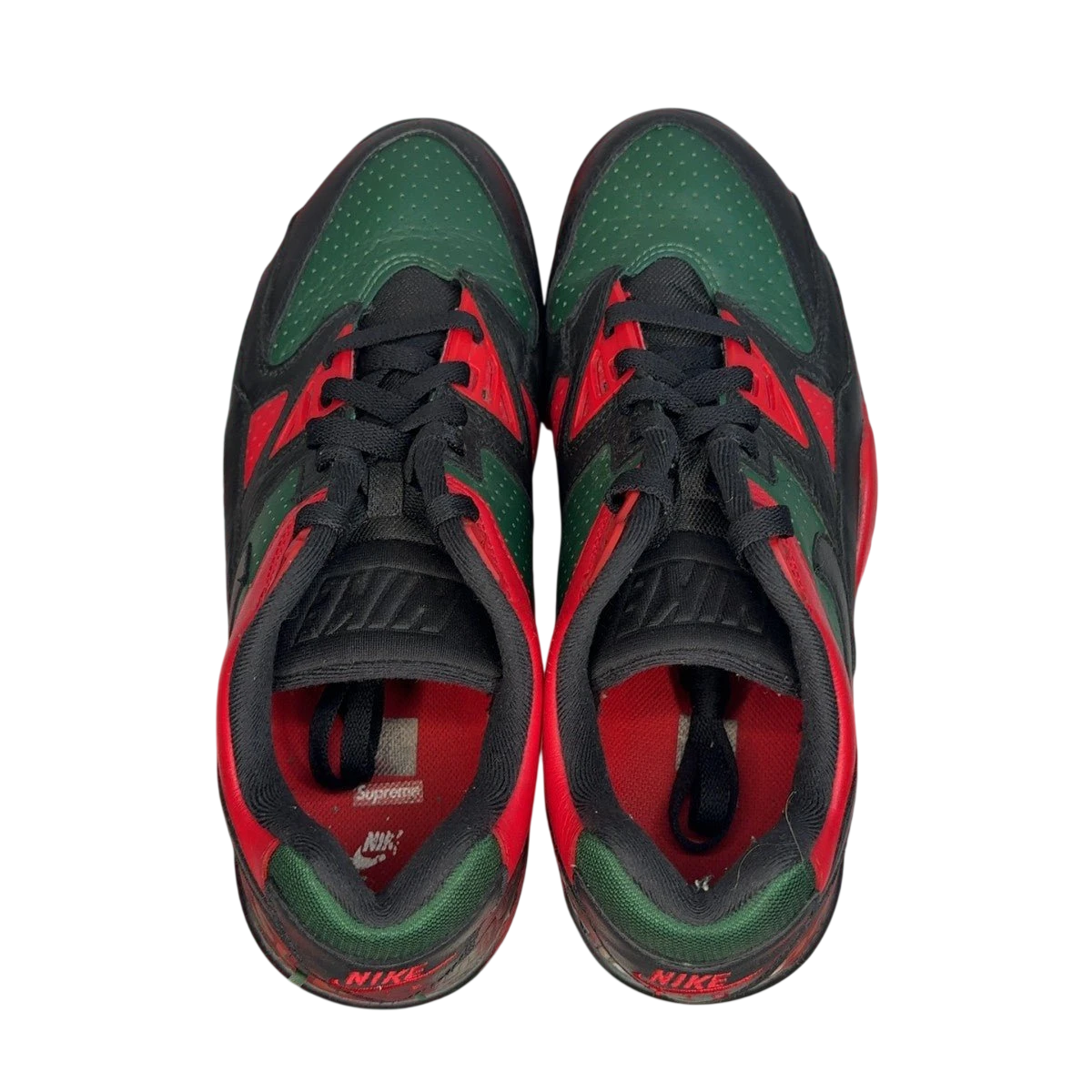 Nike Cross Trainer Low Supreme Black Green Red (Size 9.5)