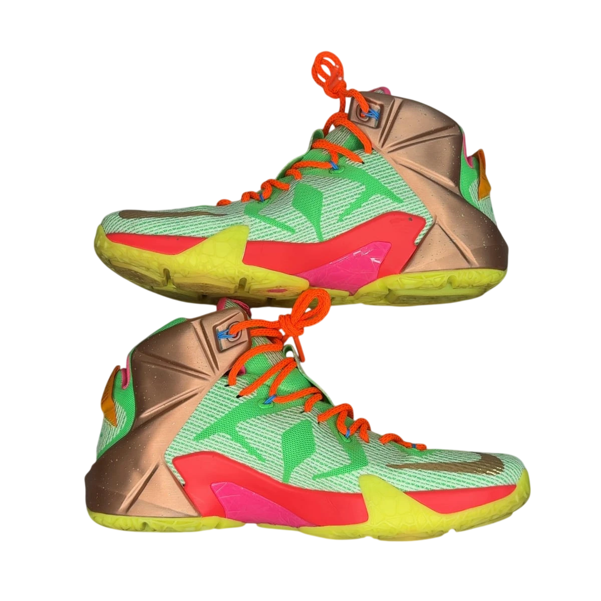 Nike LeBron 12 NikeiD Multicolor Melon 11 (Size 11)