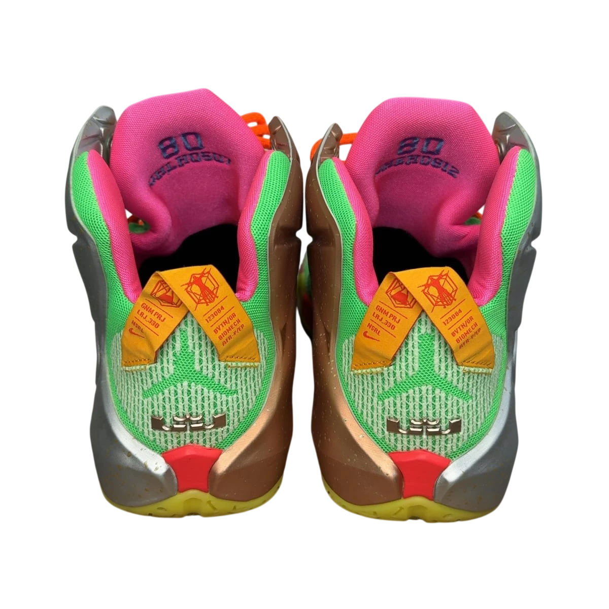 Nike LeBron 12 NikeiD Multicolor Melon 11 (Size 11)