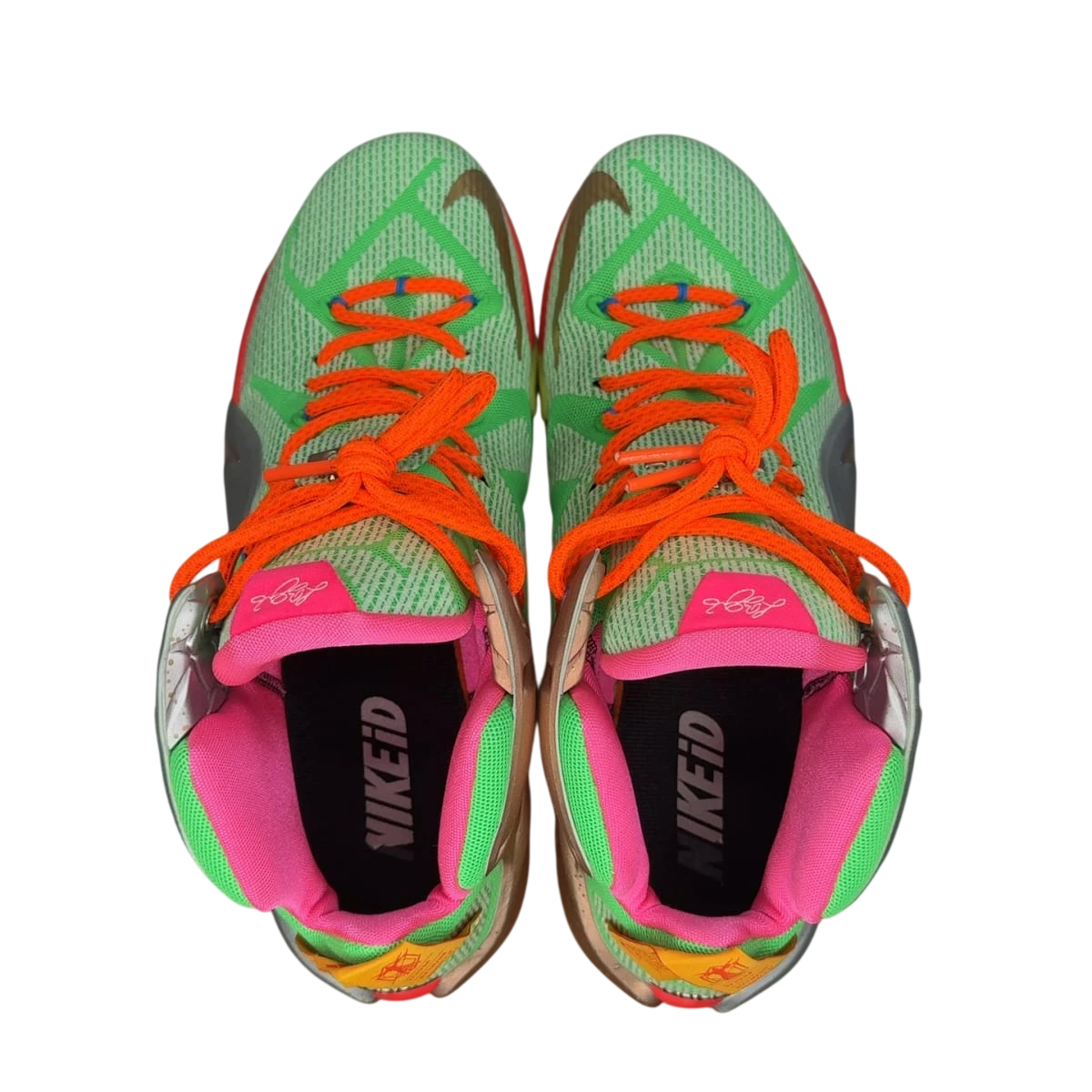Nike LeBron 12 NikeiD Multicolor Melon 11 (Size 11)