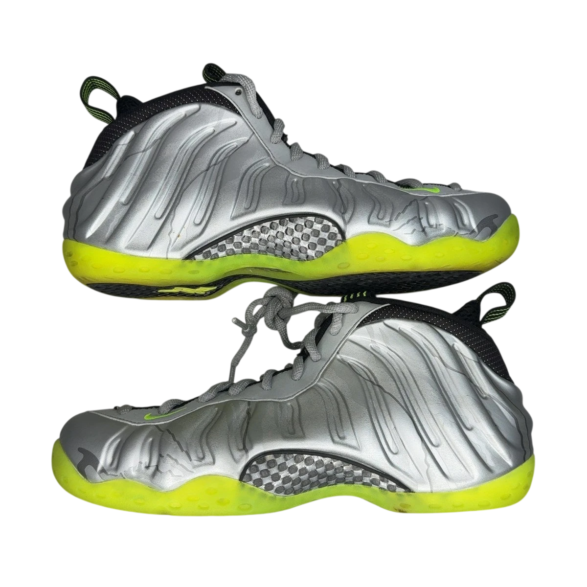 Nike Air Foamposite One Silver Volt Camo (Size 9)