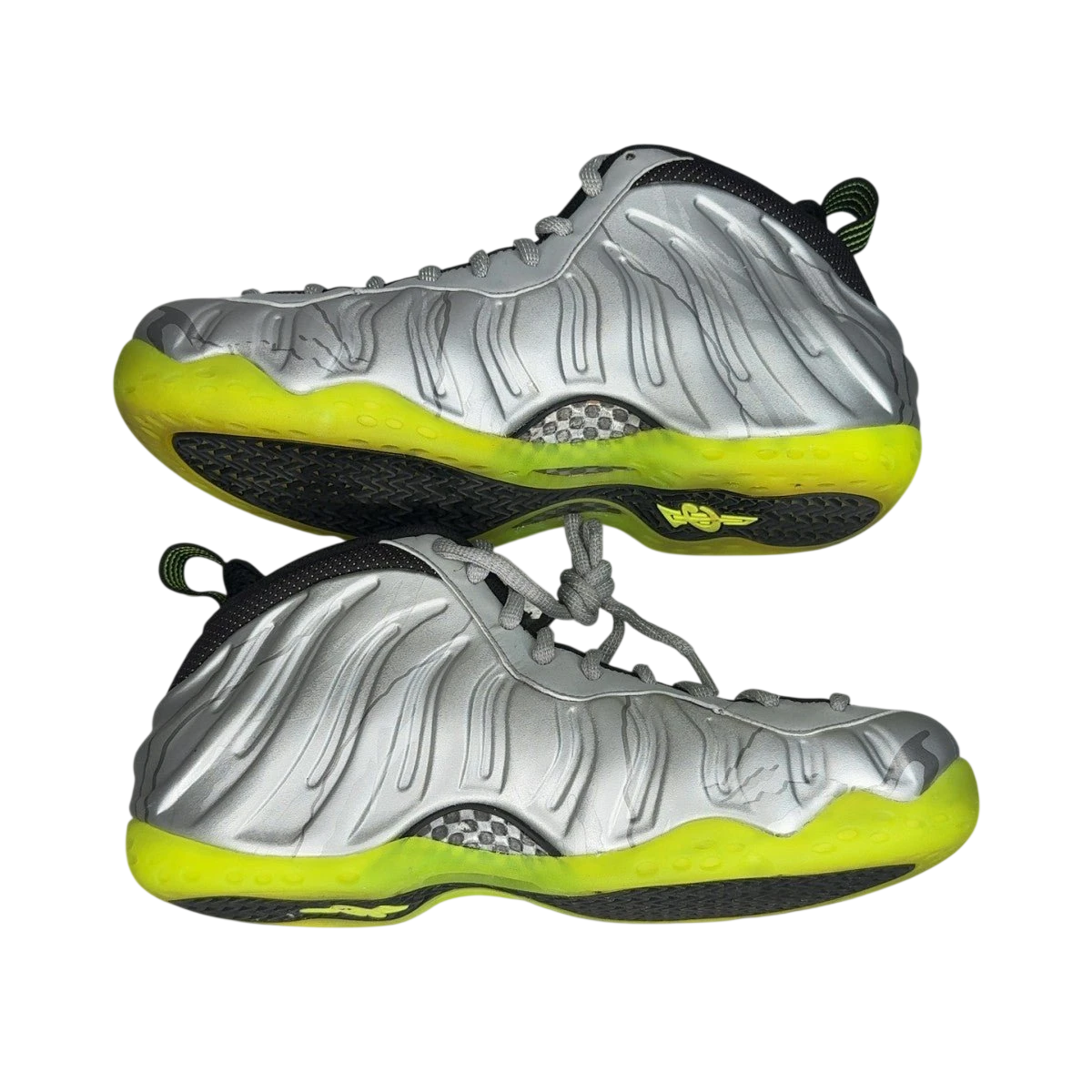 Nike Air Foamposite One Silver Volt Camo (Size 9)