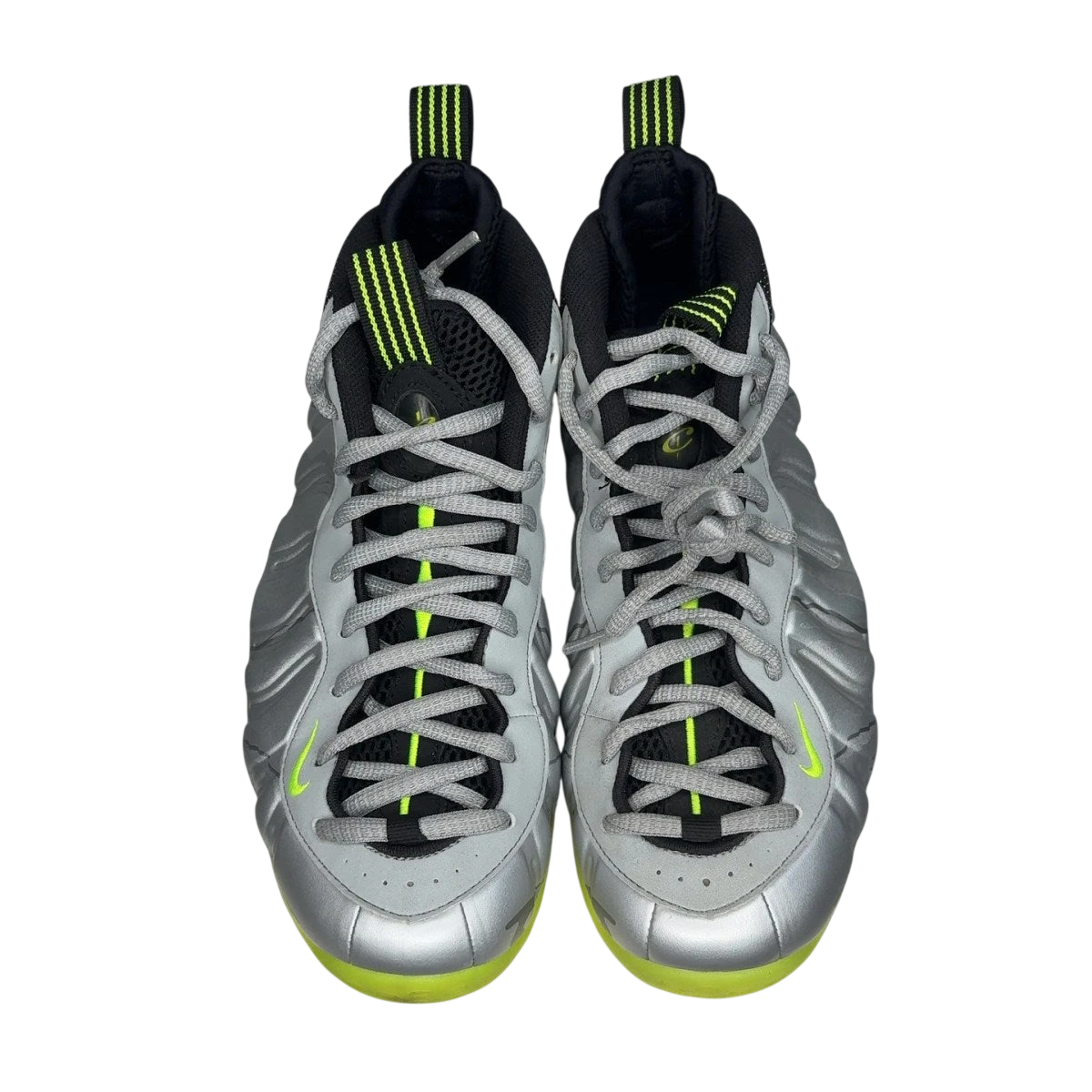 Nike Air Foamposite One Silver Volt Camo (Size 9)