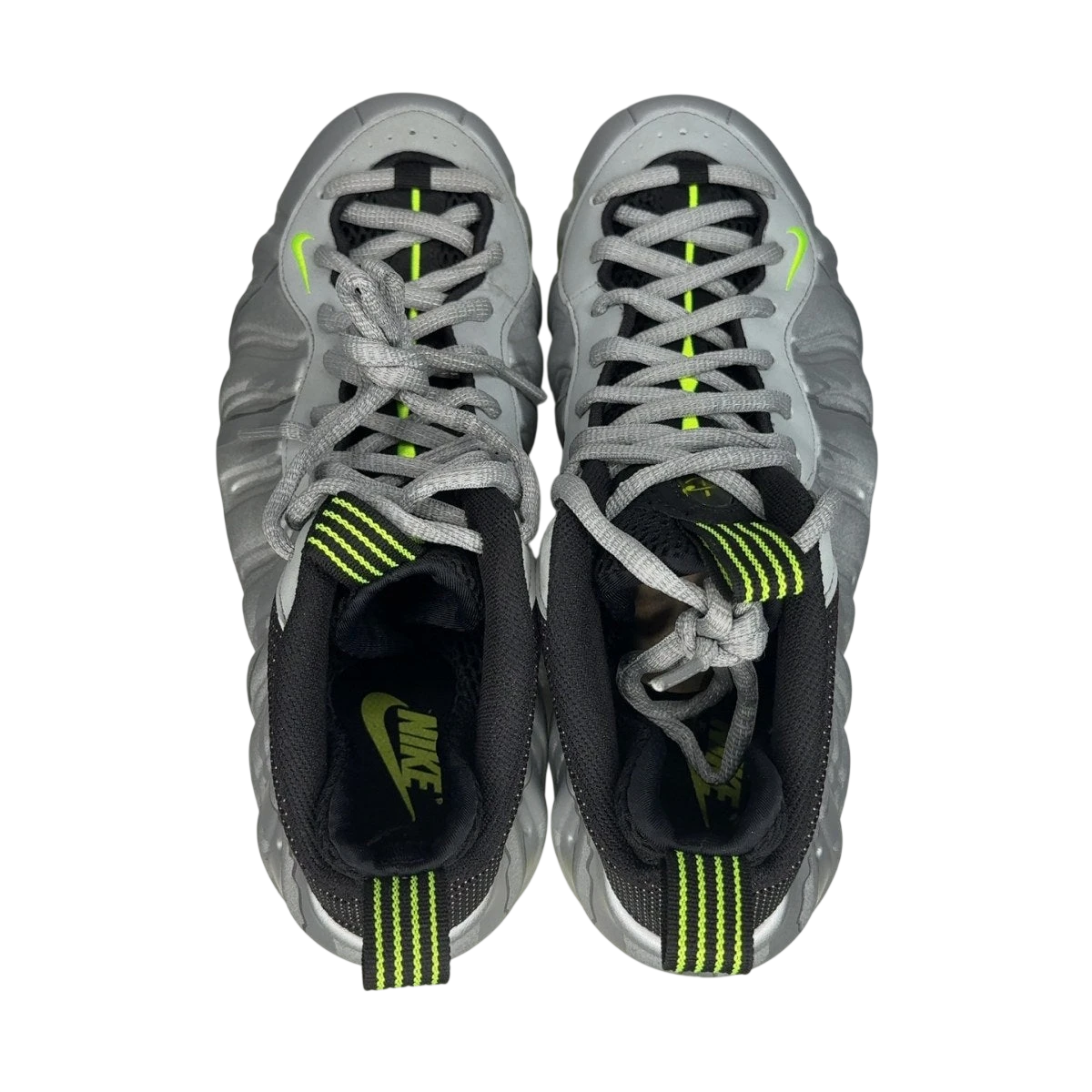 Nike Air Foamposite One Silver Volt Camo (Size 9)