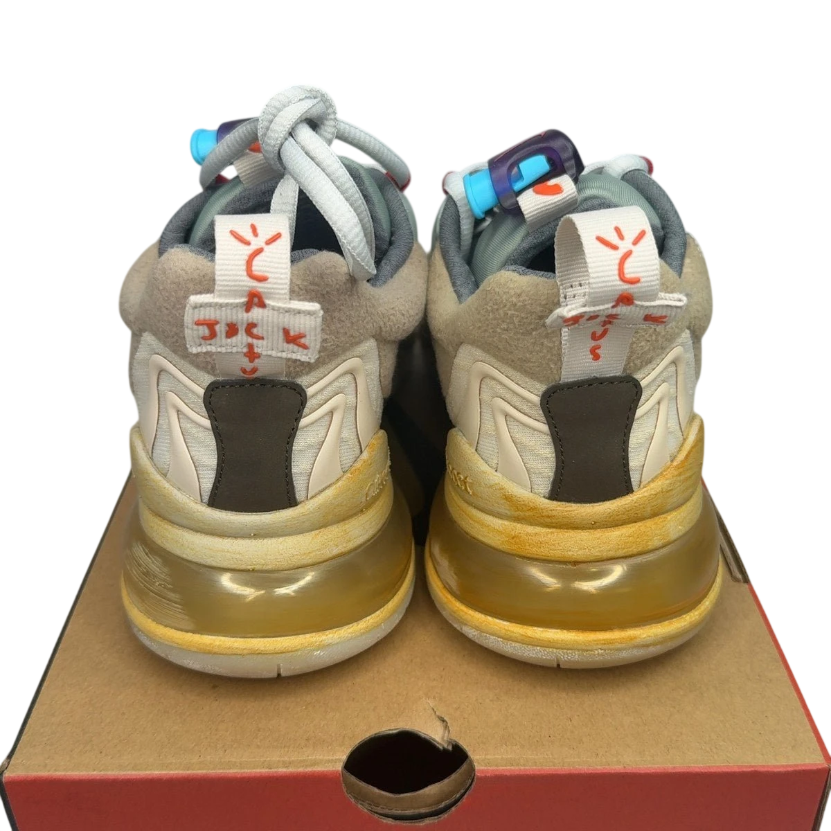 Nike Air Max 270 React ENG Travis Scott Cactus Trails (Size 5.5)