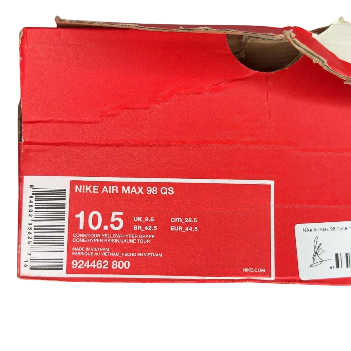 Nike Air Max 98 Cone (Size 10.5)