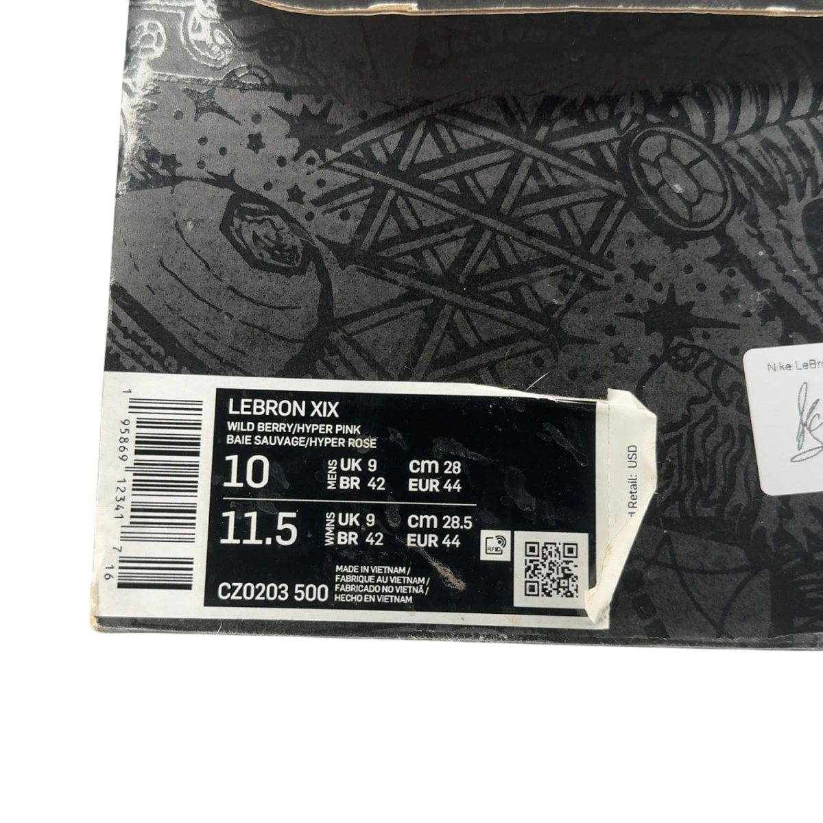 Nike LeBron 19 DJ Bron (Size 10)