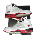 Jordan 5 Retro Fire Red Black Tongue (2025) (Size 11)