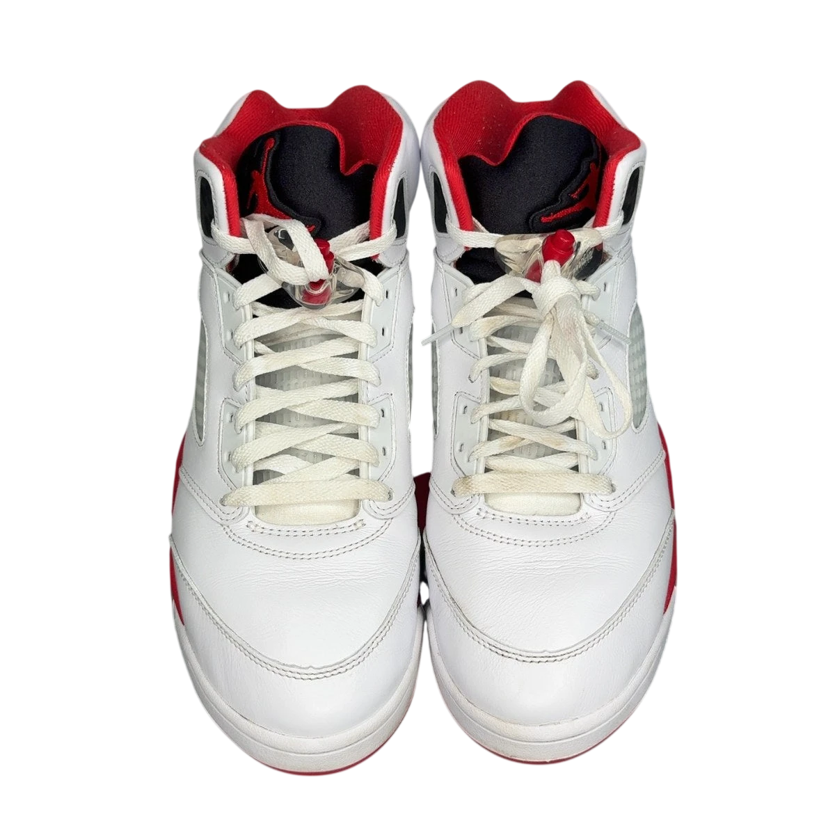Jordan 5 Retro Fire Red Black Tongue (2025) (Size 11)