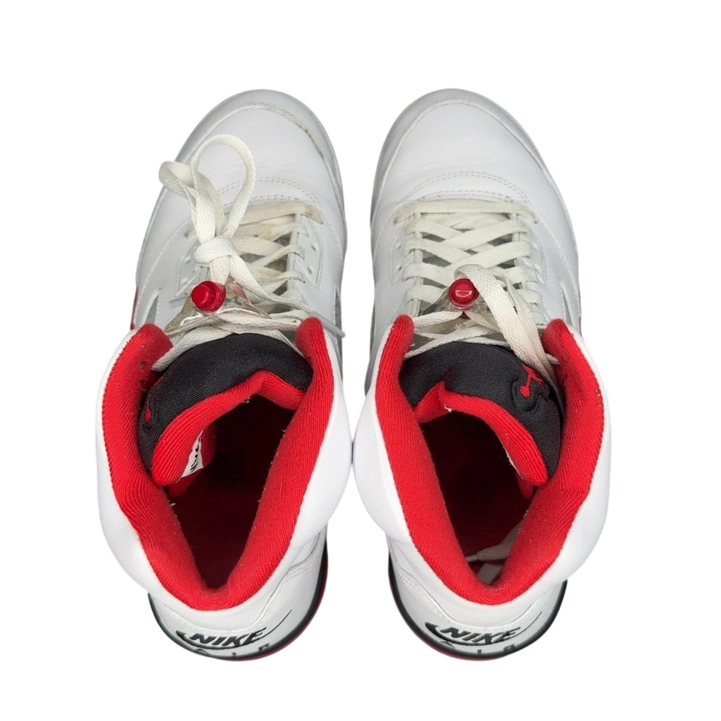 Jordan 5 Retro Fire Red Black Tongue (2025) (Size 11)