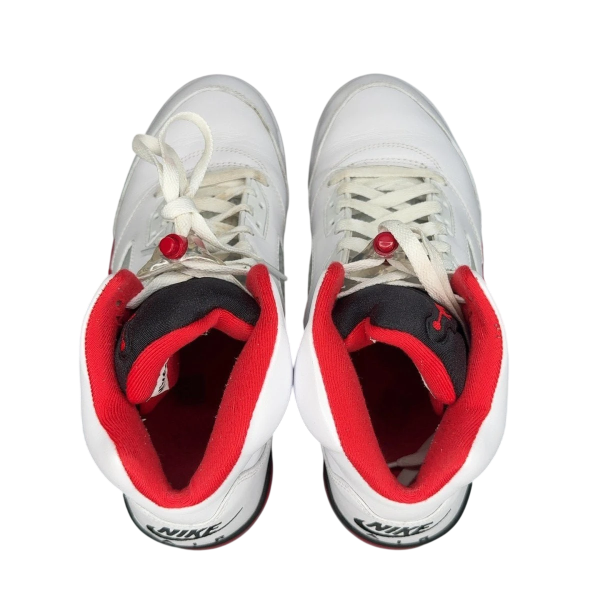 Jordan 5 Retro Fire Red Black Tongue (2025) (Size 11)